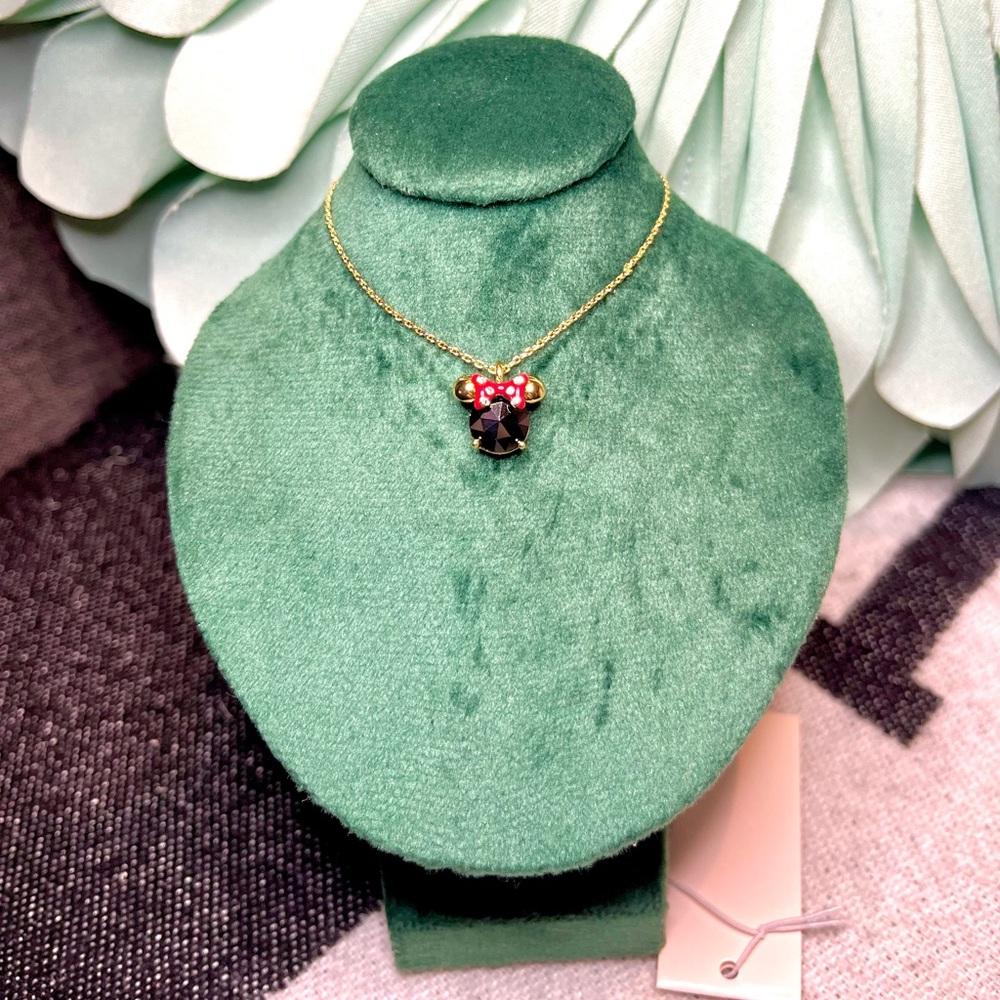 SOLD New Disney Minnie Mouse Fine Jewelry Necklace.